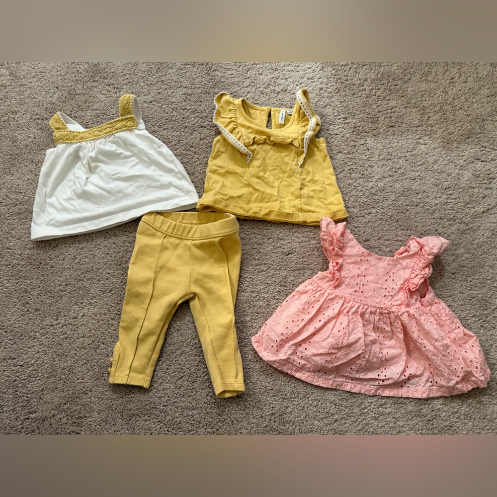 Janie and Jack sets bundle 3-6 mon